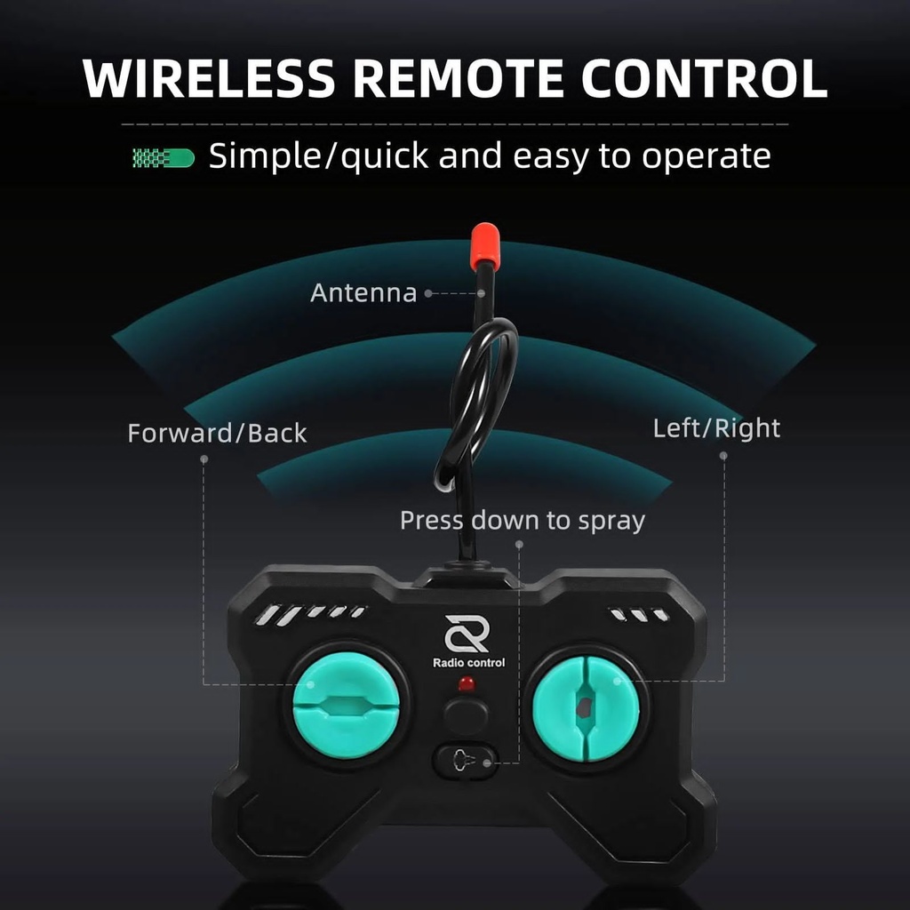 Remote Control Car with Smoke