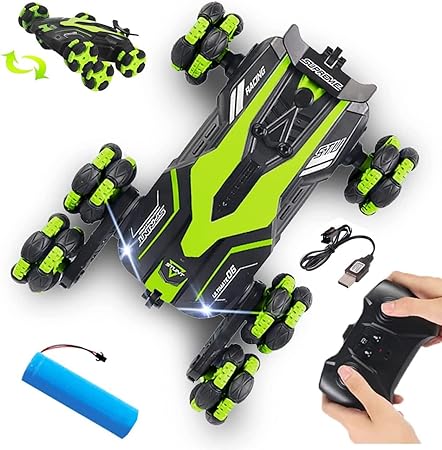 360 Degree 6 Wheel Drive Laser Stunt Car