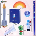 Space Stationary Set - Erasers, Pencils, Sharpener, Diary