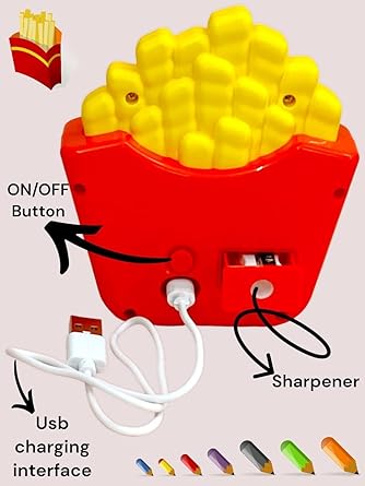French Fries Night Light & Lamp