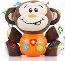 Soft Toy with Music (Elephant & Monkey)