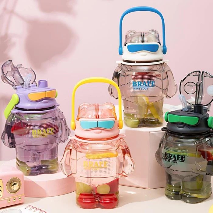 Happy Cool Bear Sipper (1Ltr)