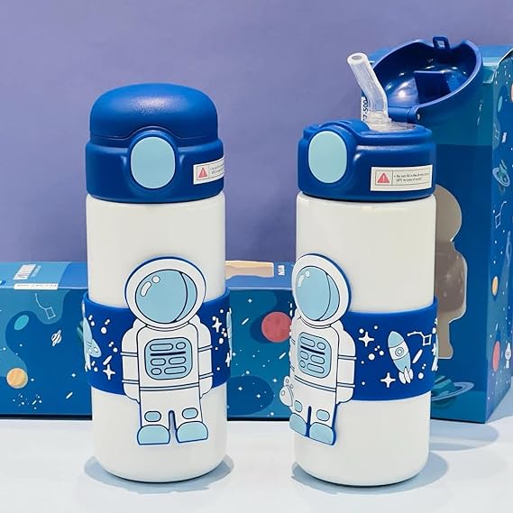 Astronaut Stainless Steel Hot & Cold Water Bottle (~18Hr.) (500ML) 