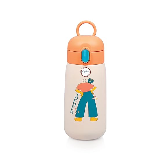 Double Wall Stainless Steel Hot & Cold Water Bottle (420ML)