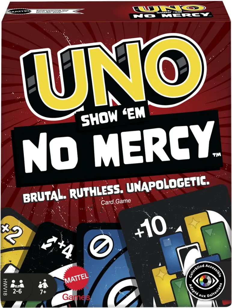 UNO No-Mercy Card Game