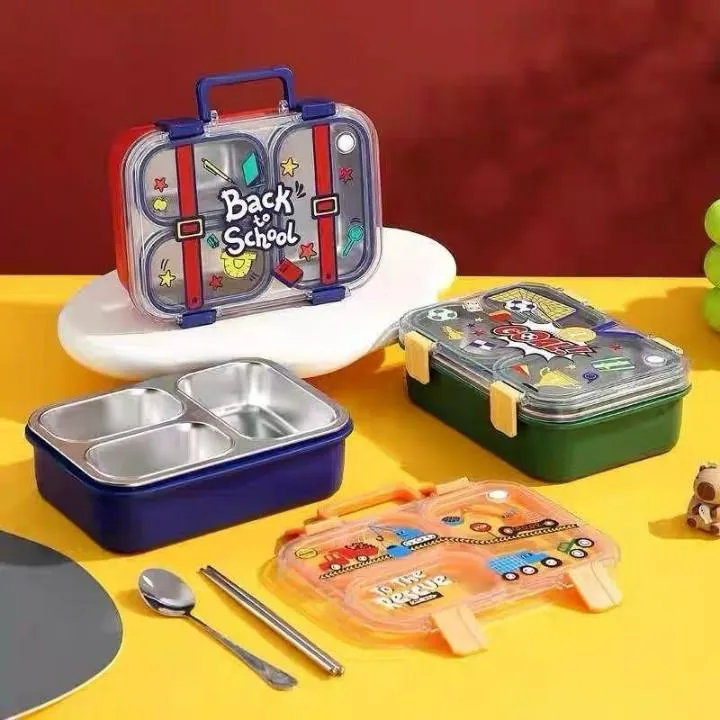 Back to School Lunch Box (3 Compartments)