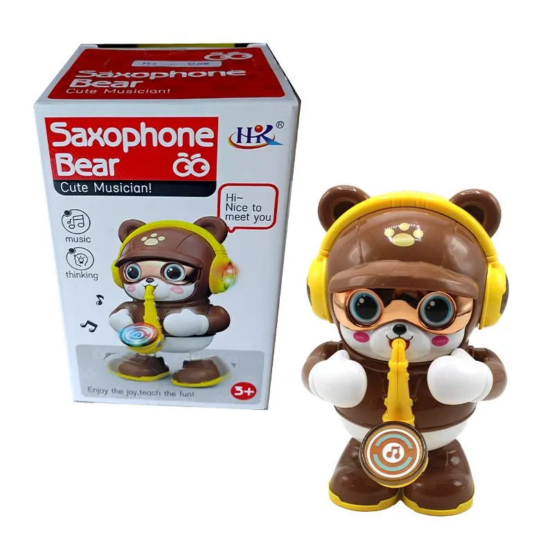 Cute Saxophone Bear