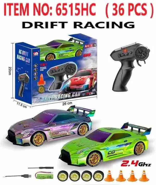 RC Drift 4WD Metallic Car (Light Simulation)