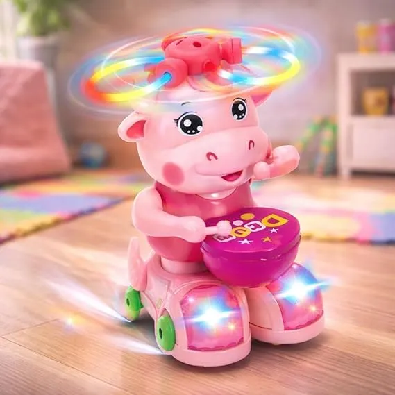 Spinning Flash Drummer (Light & Sound)
