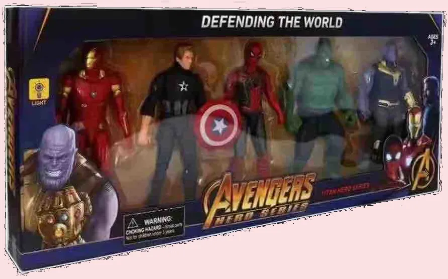 Avenger Figurine Set (Big, 5Pc.)