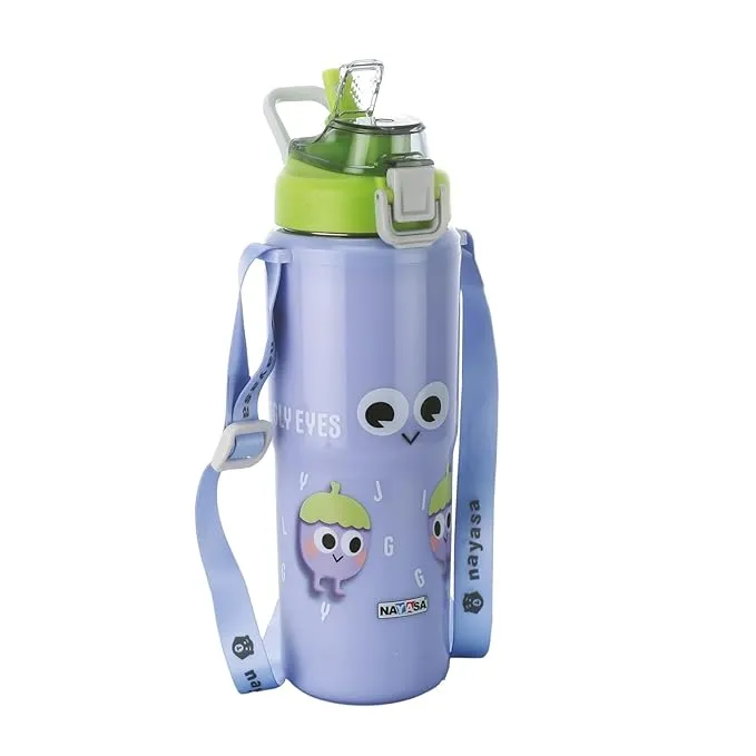 Nayasa Wiggly Eyes Insulated Water Bottle (600ML)