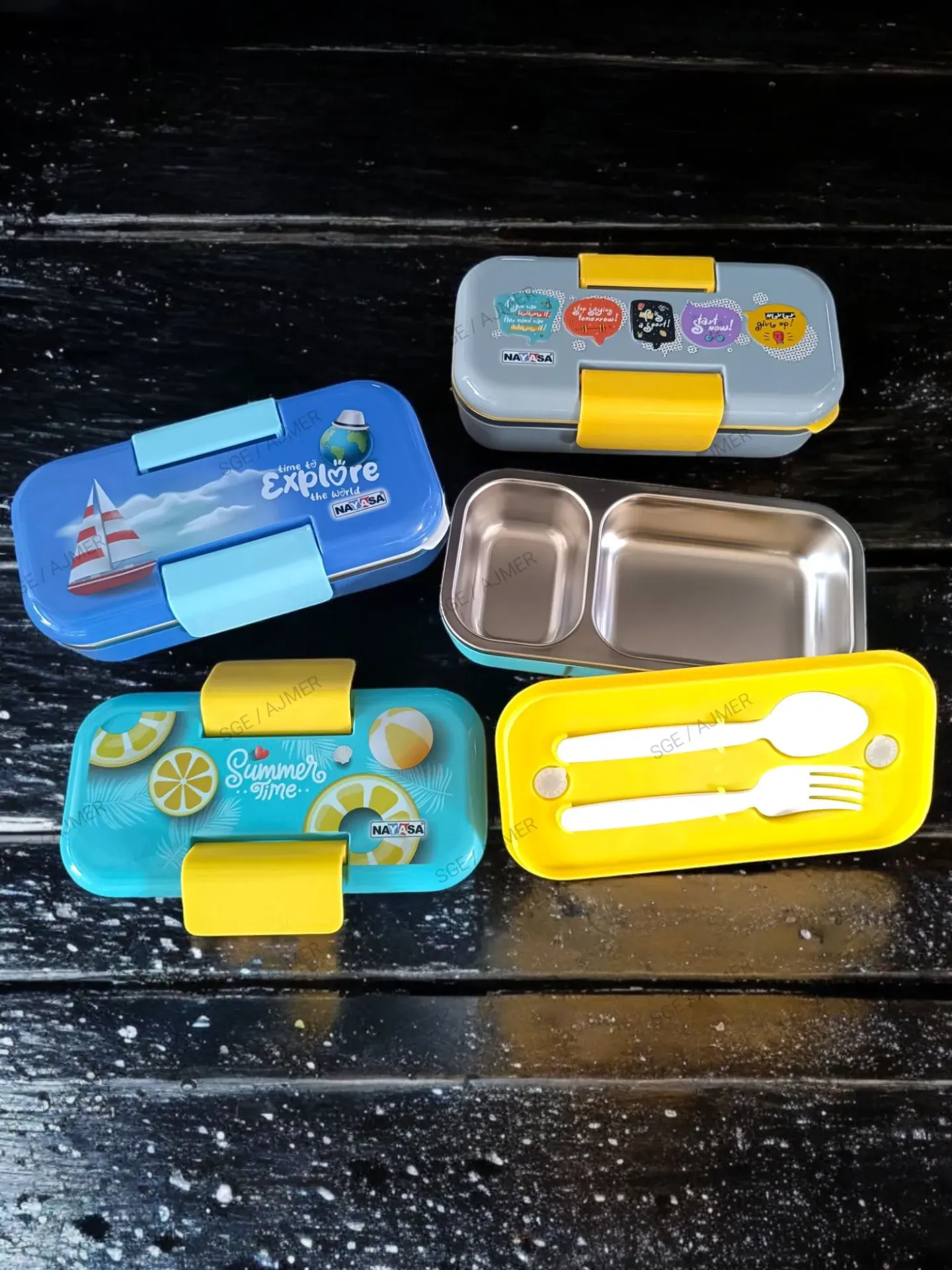 Nayasa Marco Small Lunch Box (2 Compartments)