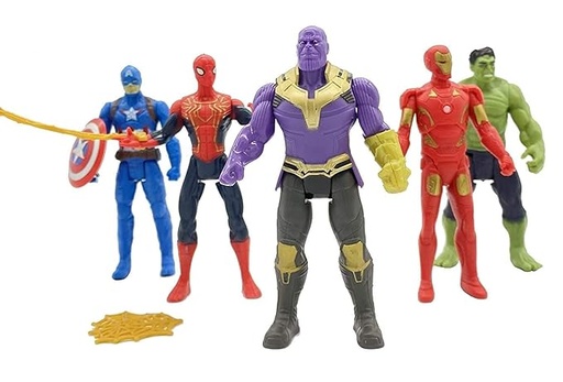 [Avengers_5Pcs] Avengers Figures 5Pc. Set