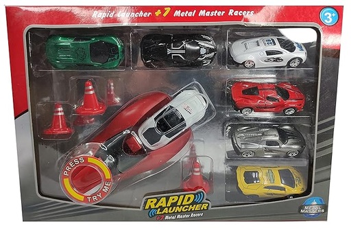 [1517] Rapid Launcher Car Set of 7