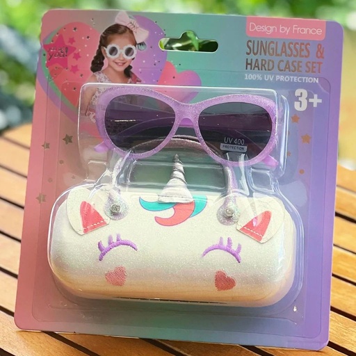 100% UV Protection Sunglasses with case (Brand: Vest)