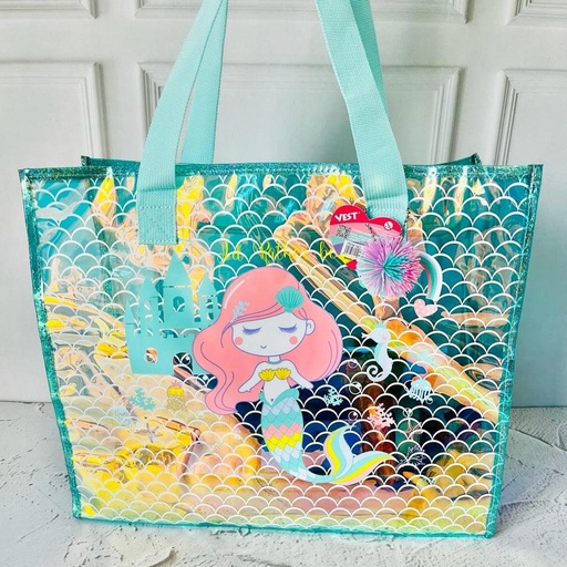 Holographic Large Size Tote Bag (Brand: Vest)